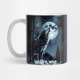 Winter Wolf Mug